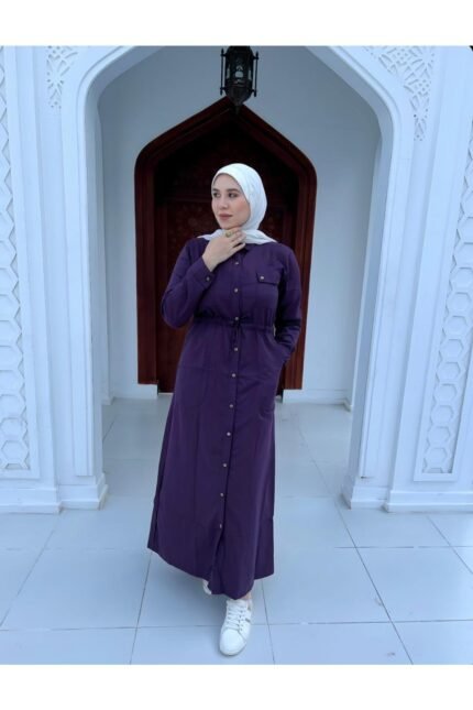 بوركينى سادة لون اسود